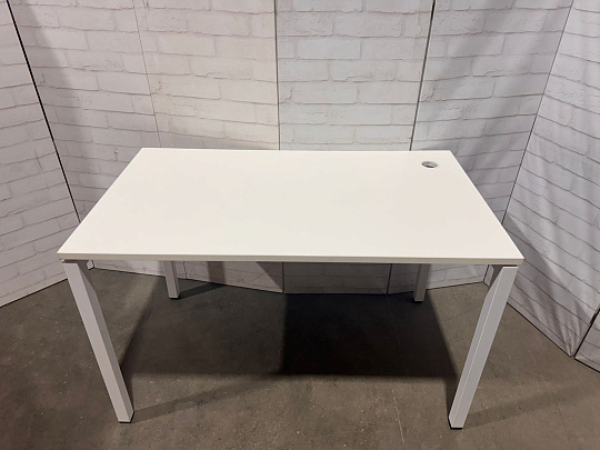 Стол прямоугольный ЛДСП Белый Европа