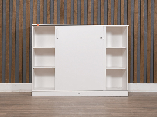 Шкаф для документов ЛДСП Белый Россия