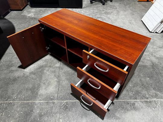 Тумба для оргтехники ЛДСП Орех