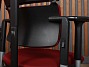 Кресло на колесах для руководителя Please 2 Ergonomic Steelcase Ткань Бордовый Франция (КПБР1-140723)