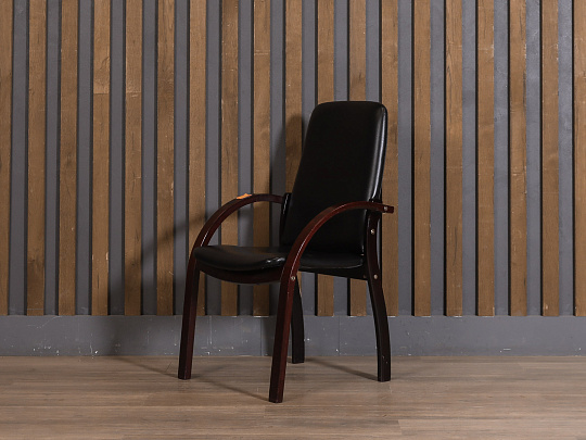 Конференц-кресло Искусственная кожа Чёрный