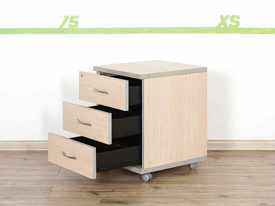 Тумба подкатная ЛДСП Клен