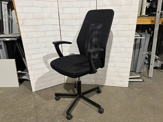 Офисное кресло Сетка Чёрный Европа