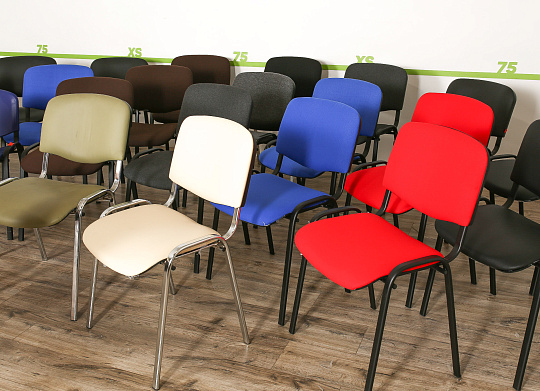 Офисный стул Ткань Чёрный