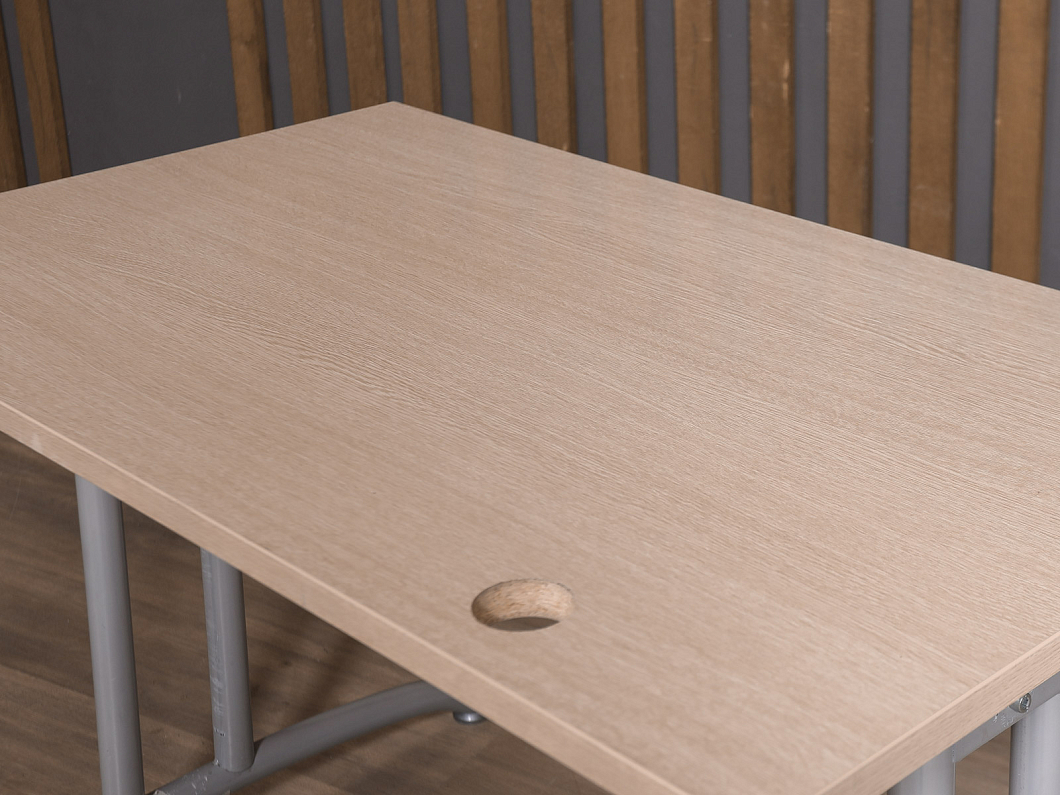 Стол прямоугольный ЛДСП Бук (СПБК-141125)