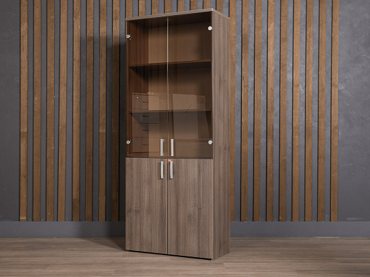 Шкаф для документов ЛДСП Ясень шимо