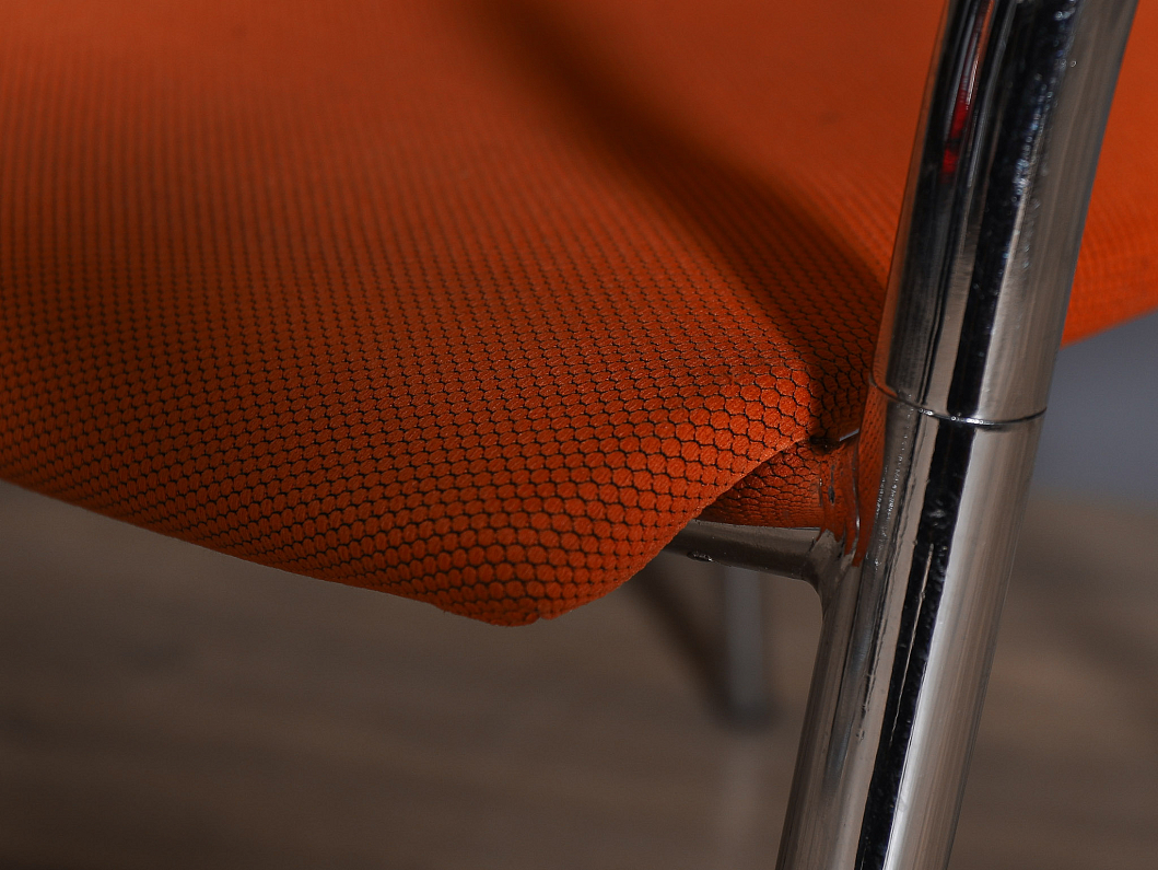 Конференц-кресло Ткань Оранжевый (ОСОЖ-160925)