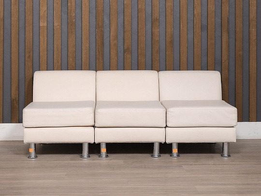 Кресло Искусственная кожа Бежевый