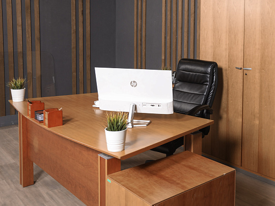 Кабинет руководителя Steelcase ЛДСП Орех США