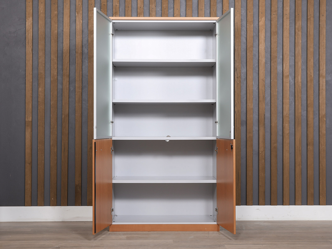 Шкаф для документов ЛДСП Ольха (ШДОХ-100425)