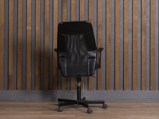 Офисное кресло Искусственная кожа Чёрный