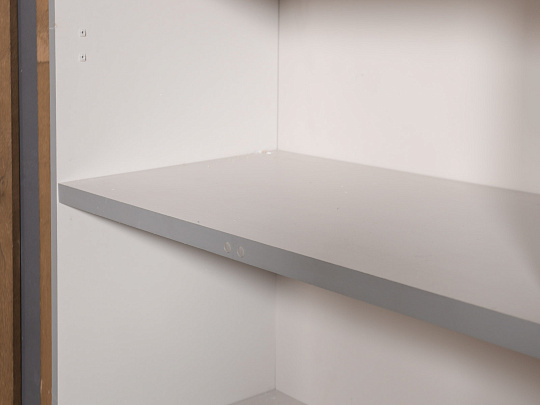 Шкаф для документов ЛДСП Серый