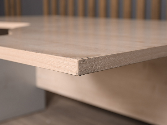 Стол угловой ЛДСП Дуб