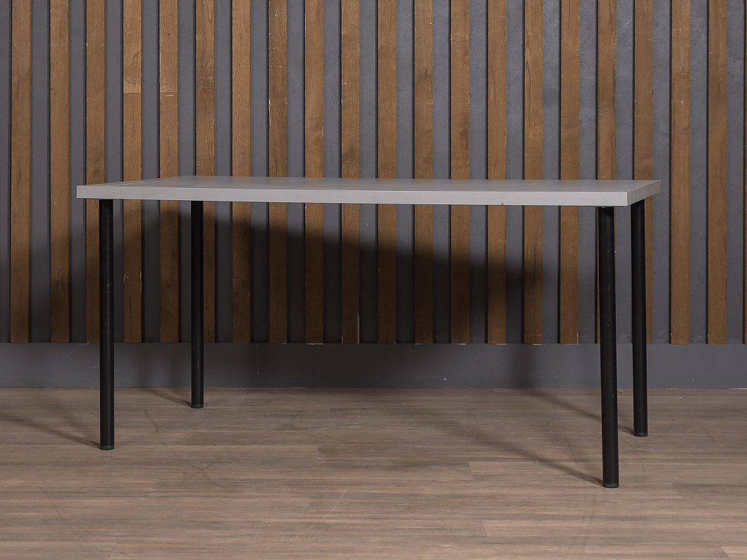 Стол прямоугольный IKEA МДФ Серый (СПСРМ-290925)