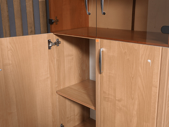 Шкаф для документов ЛДСП Ольха