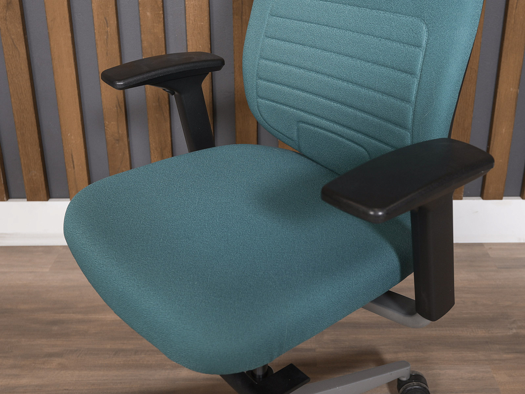 Офисное кресло Steelcase Ткань Зелёный Франция (КПЗЛ-260325)