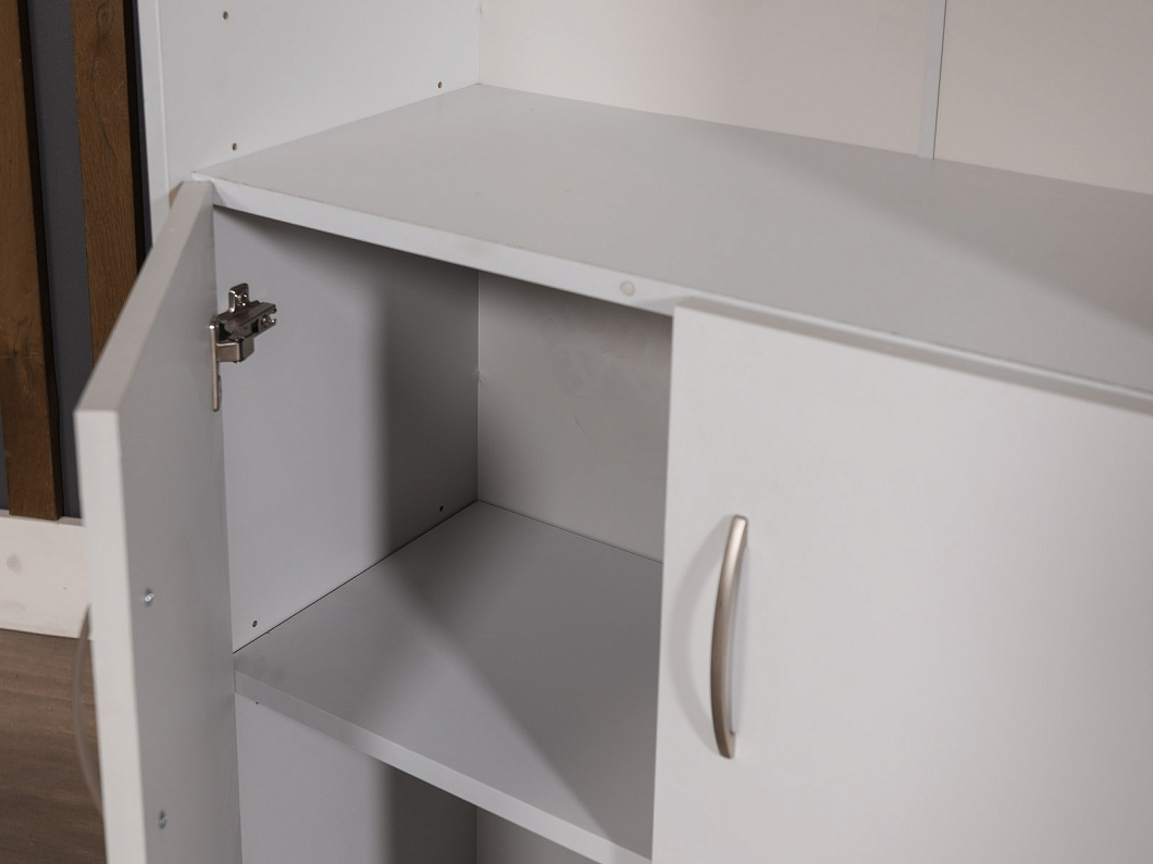 Шкаф для документов ЛДСП Белый (ШДБ-250725)