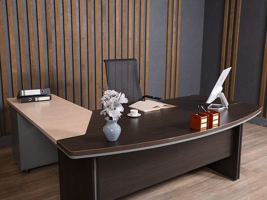 Стол руководителя ЛДСП Венге Россия